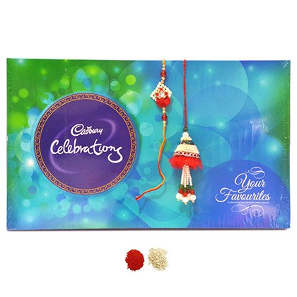 Bhai Bhabhi Rakhi with Celebration Box 1 Bhai Bhabhi Rakhi with Celebration Box