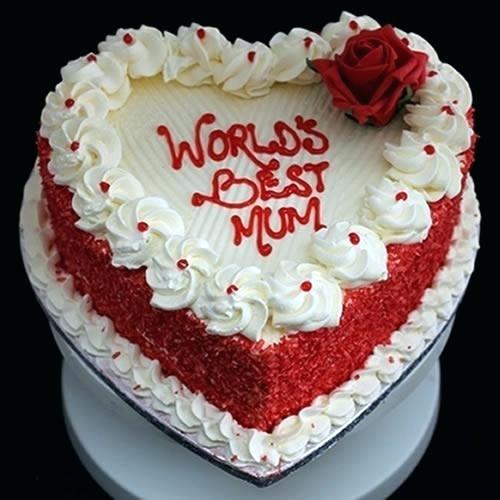 World S Best Mom Cake Cake Connection Line Cake