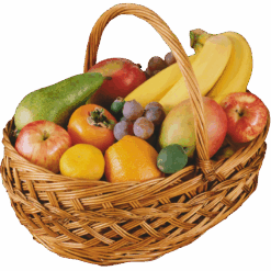 Mix Fruits with Basket (5 Kg )