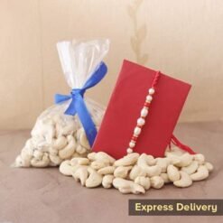 Rakhi with Cashew Nuts