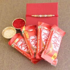 Rakhi with Kitkat Delights