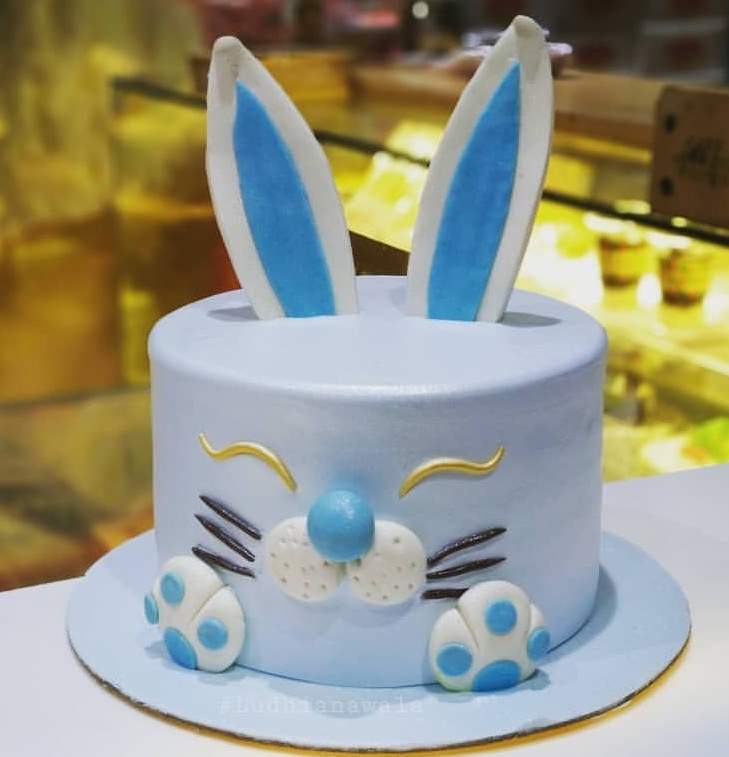 Rabbit Theme Cake (1Kg) - Cake Connection| Online Cake | Fruits | Flowers  and gifts delivery