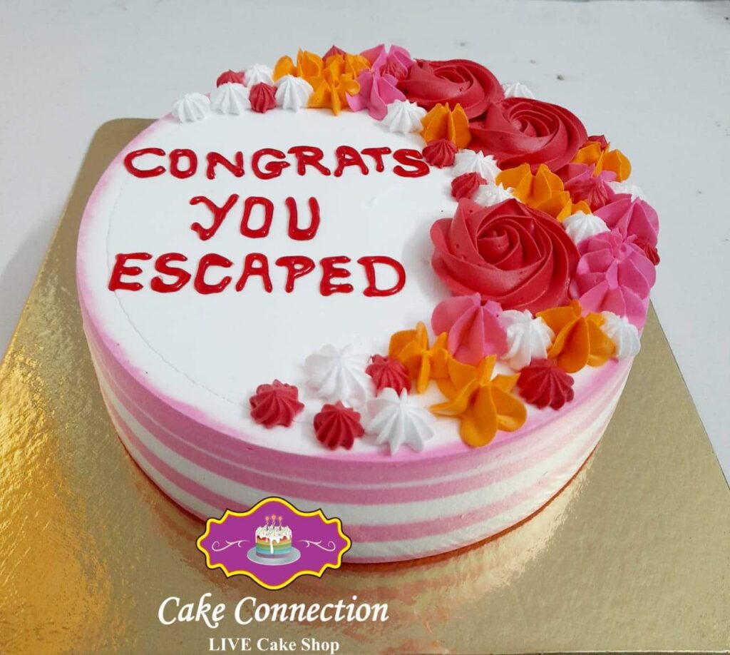 Congratulations Cake (1Kg) - Cake Connection| Online Cake | Fruits ...