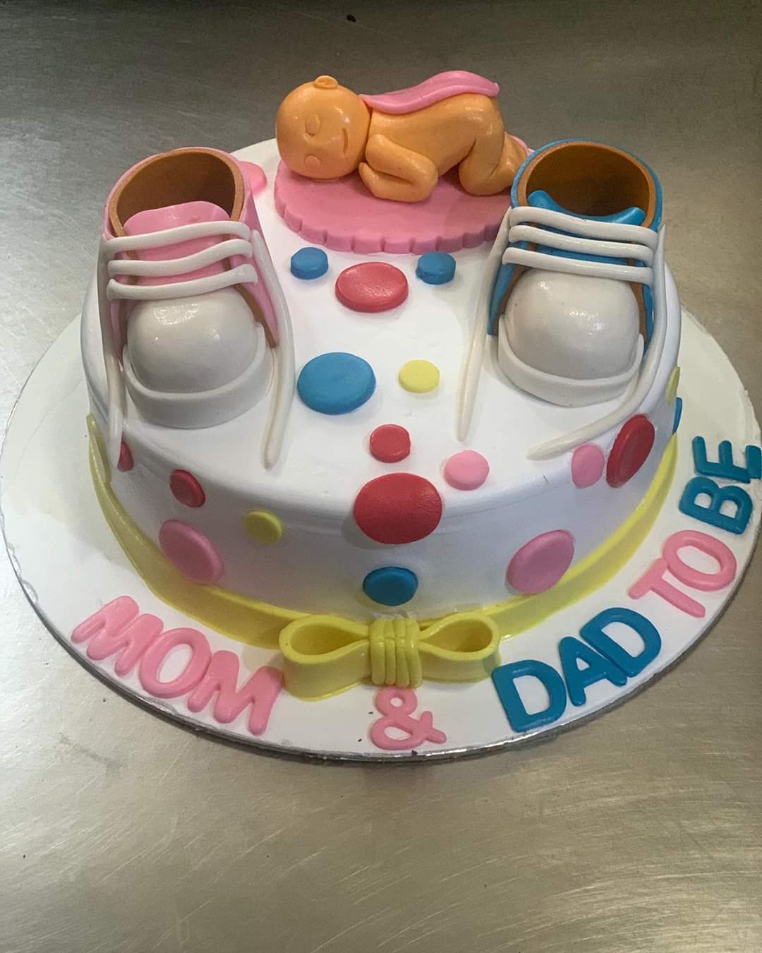 Baby Shower Cake (1.5Kg) - Cake Connection| Online Cake | Fruits ...