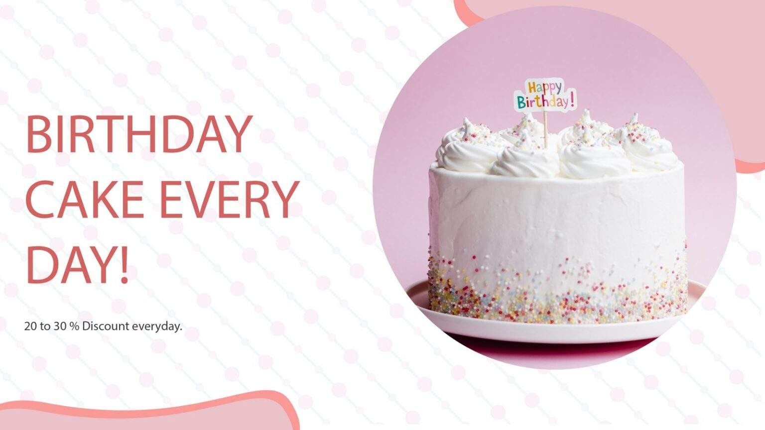 Order Birthday Cake Online | Free Same Day Delivery in 2 hrs - MFT