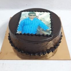 Chocolate Flavour Photo Cake